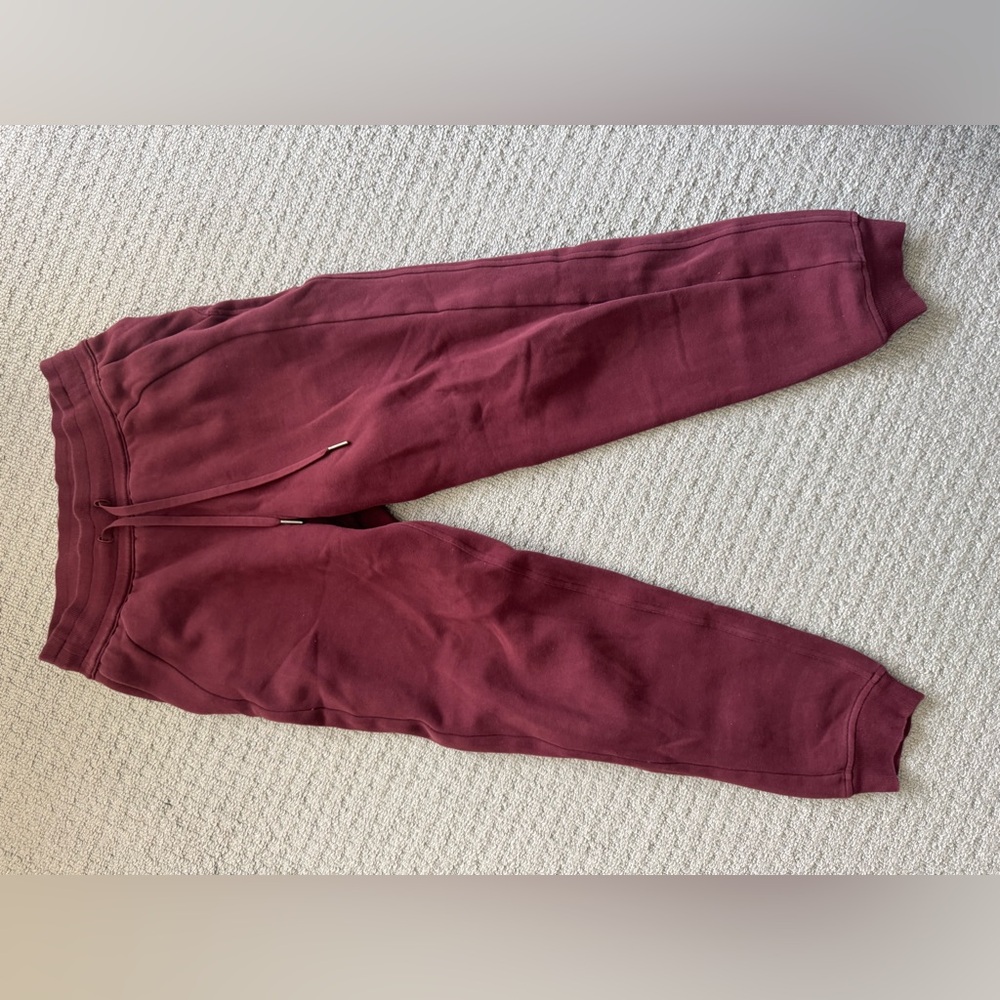 lululemon athletica Burgundy Joggers